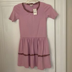 Crewcuts dress; girls sz 10; soft lavender; NWT; discount shipping